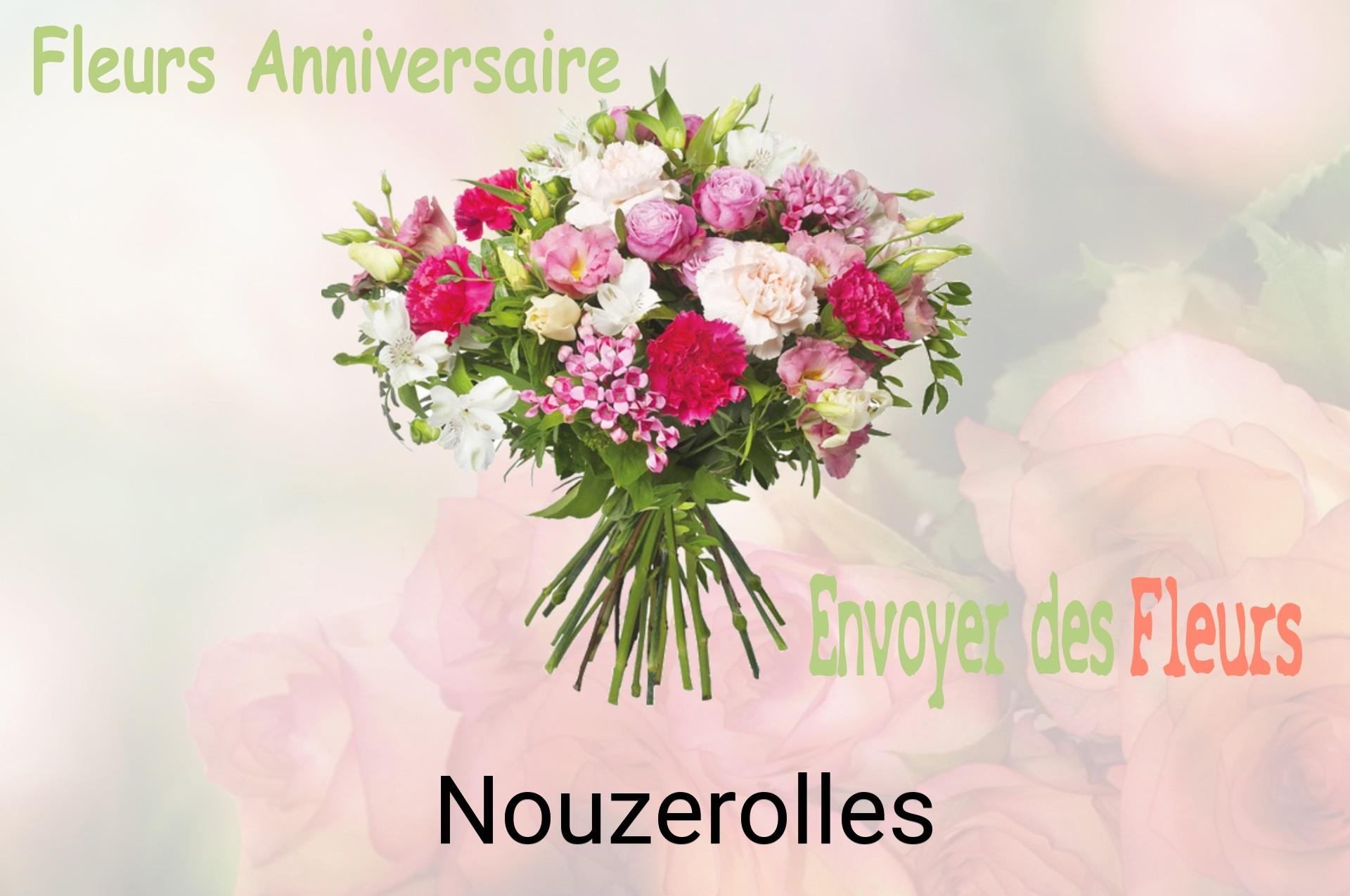 Bouquet de fleurs d’anniversaire livré à Nouzerolles